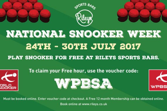 Rileys promotional banner