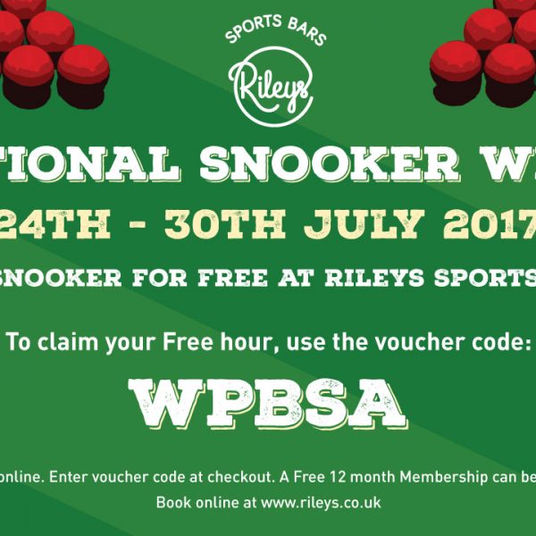 Rileys promotional banner